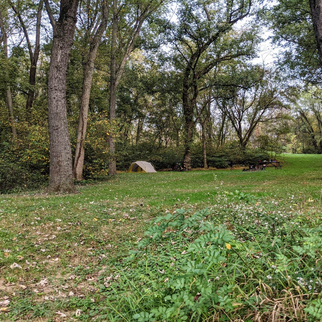 Irons Mountain Hikerbiker Overnight Campsite — Chesapeake and Ohio