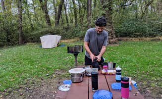 Shari  G.'s photo at Irons Mountain Hiker-biker Overnight Campsite — Chesapeake and Ohio Canal National Historical Park near Burlington, WV