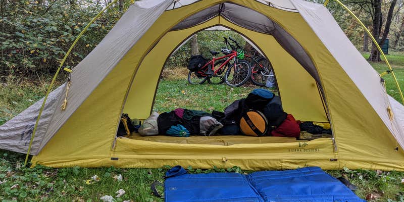 Camper submitted image from Irons Mountain Hiker-biker Overnight Campsite — Chesapeake and Ohio Canal National Historical Park