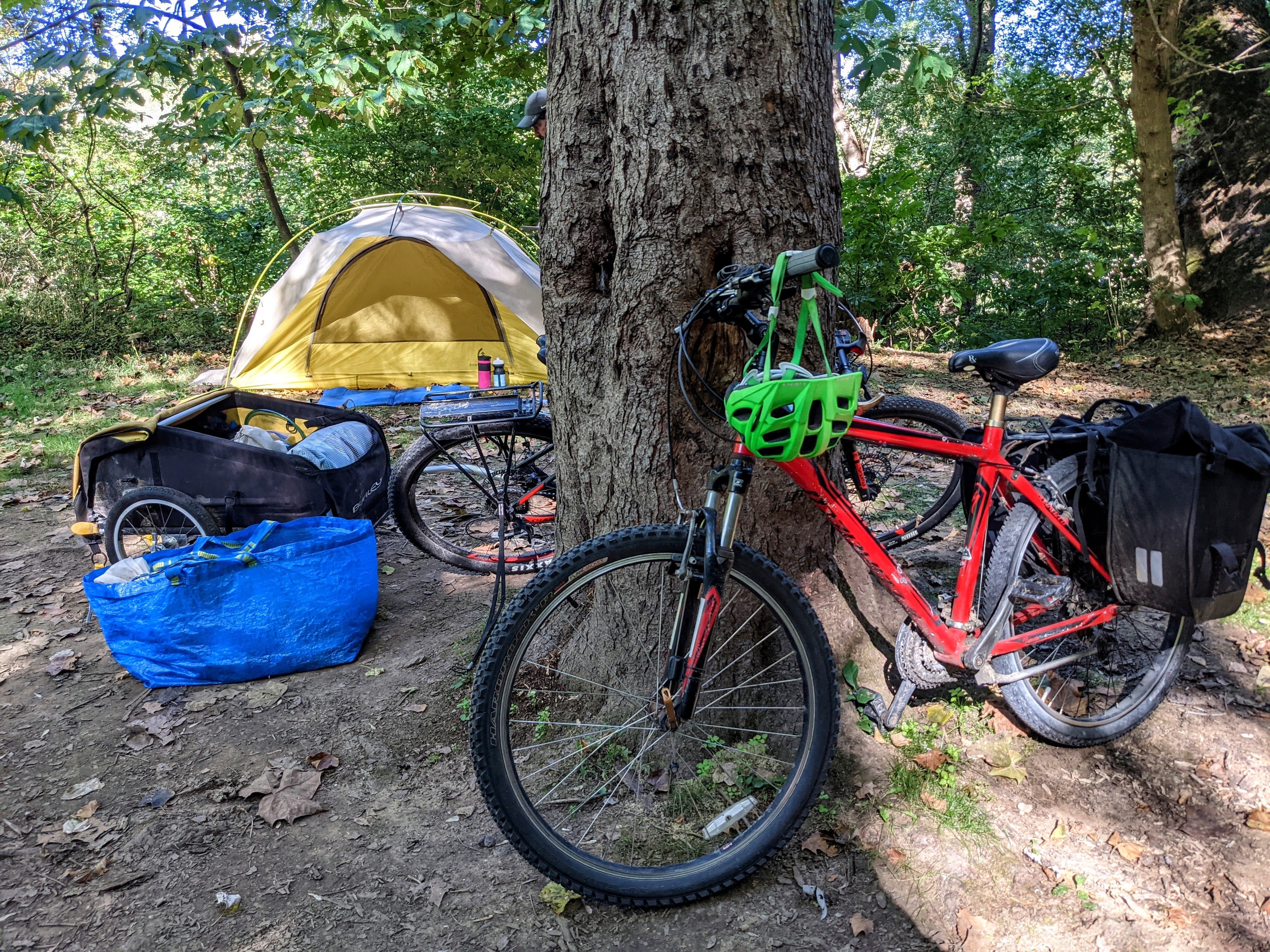Camper submitted image from Town Creek Hiker-biker Overnight Campsite — Chesapeake and Ohio Canal National Historical Park - 1