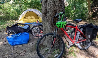 Camping near Hillcrest River & Canal Tunnel River Campgrounds: Town Creek Hiker-biker Overnight Campsite — Chesapeake and Ohio Canal National Historical Park, Oldtown, Maryland