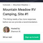 Review photo of Mountain Meadow Camp by Rudi W., December 28, 2021