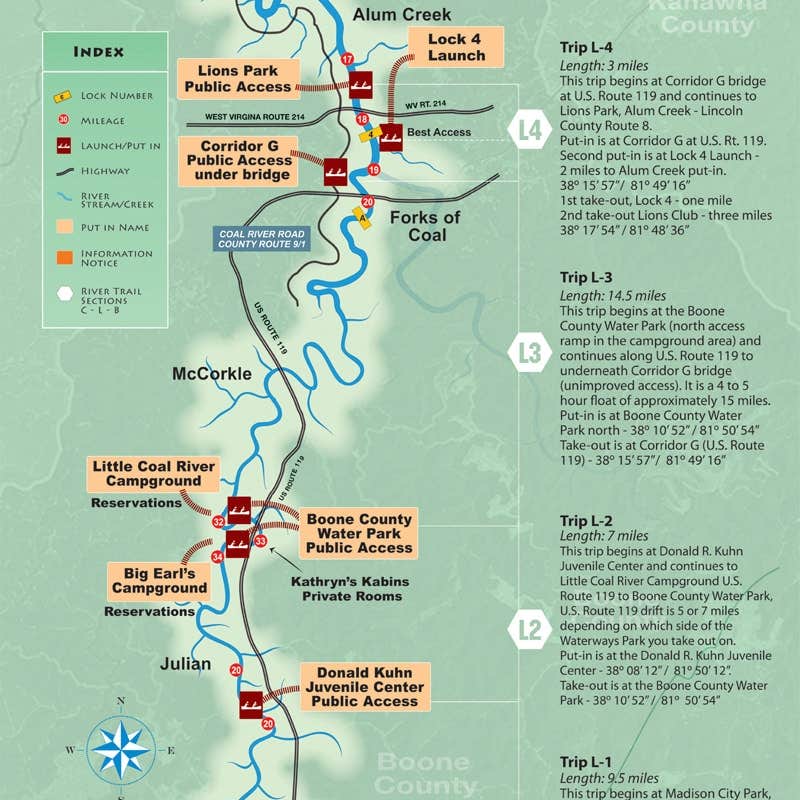 Little Coal River Campground Alum Creek, WV