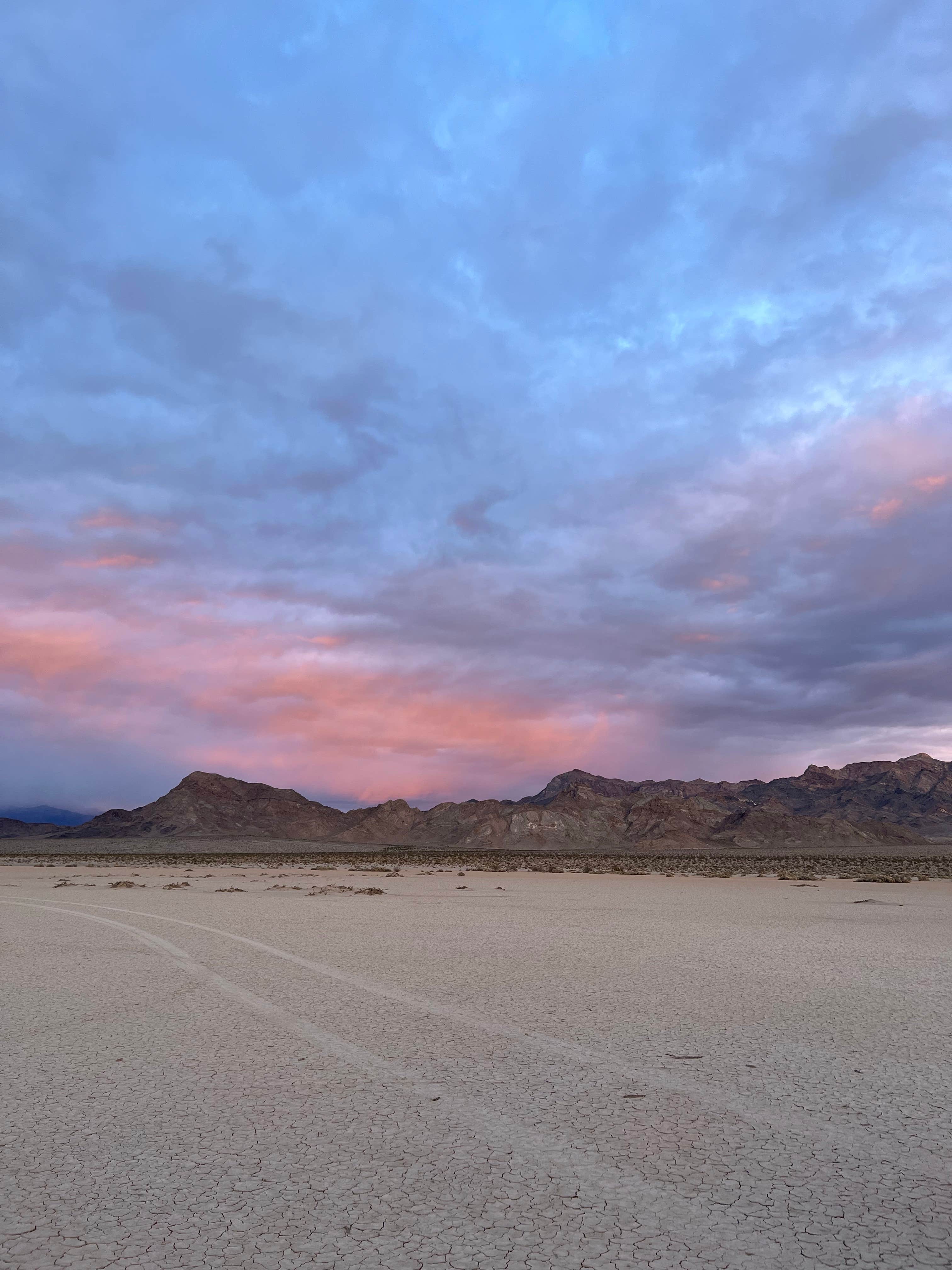 Camper-submitted photo at Silurian Dry Lake Bed near Baker, CA