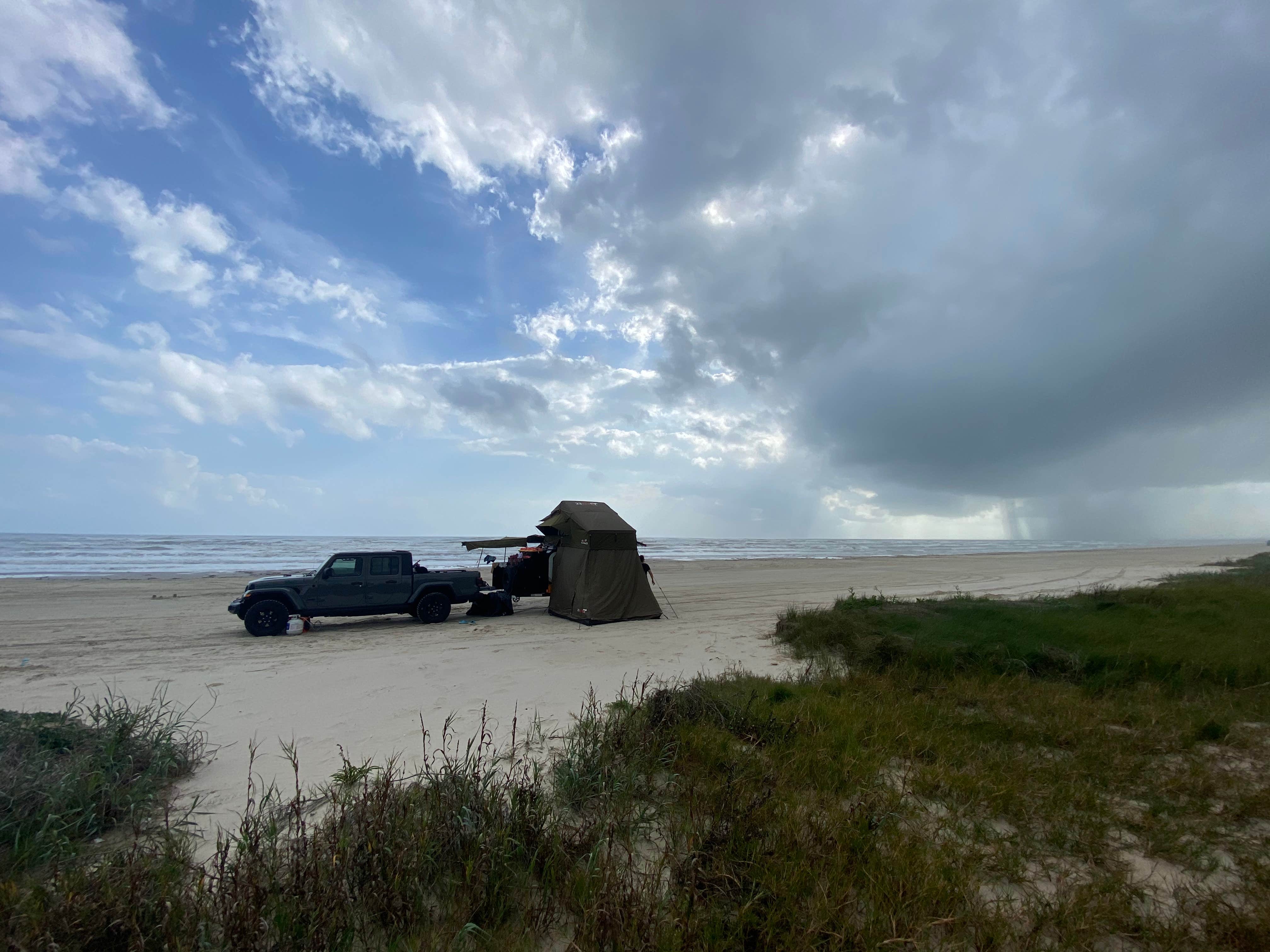 Camper-submitted photo at Follett’s Island Beach near Bellaire, TX