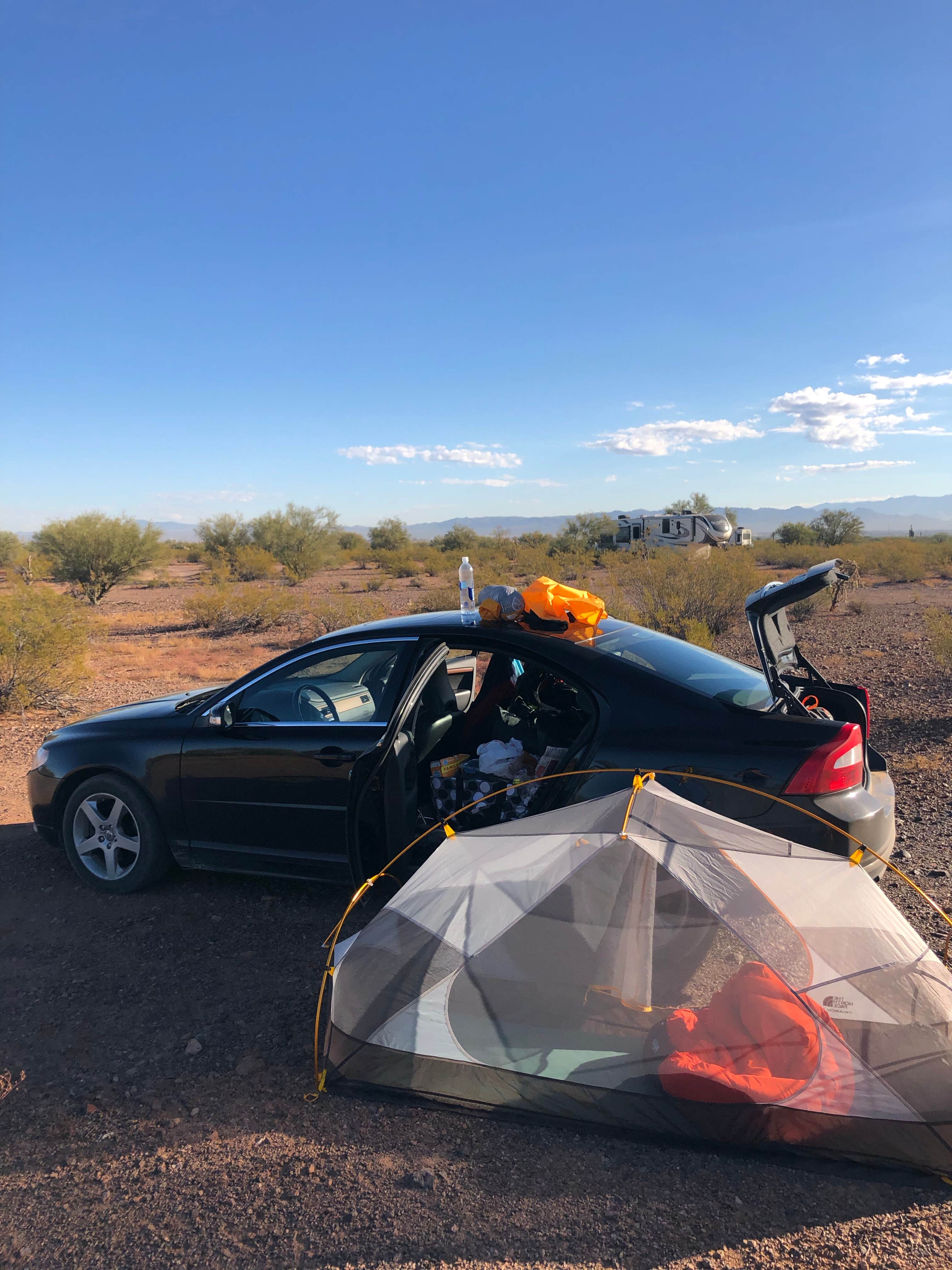 Camper-submitted photo at Ironwood Forest BLM National Monument Pump Station Dispersed near Eloy, AZ