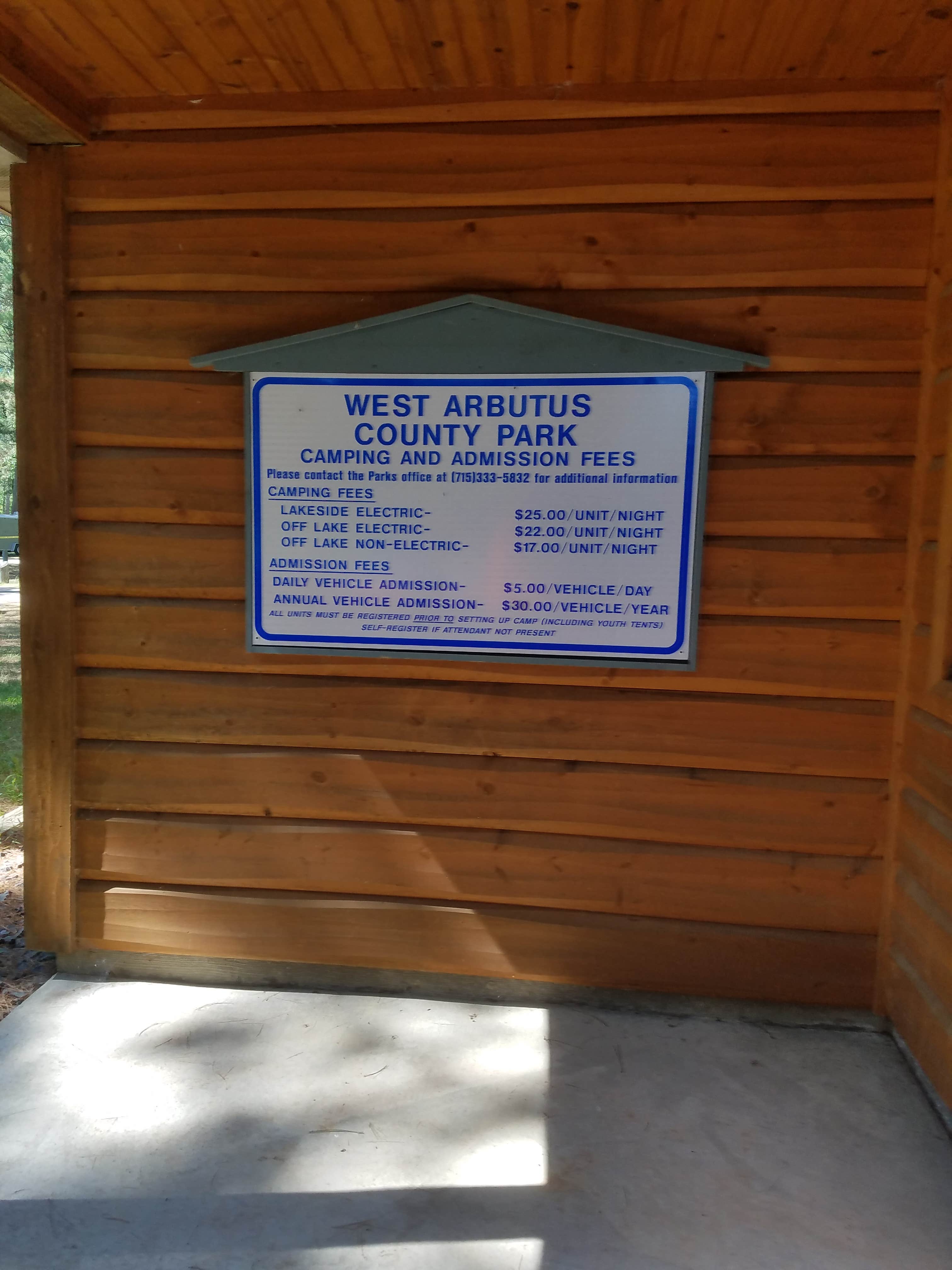 Camper-submitted photo at West Arbutus County Park near Marshfield, WI