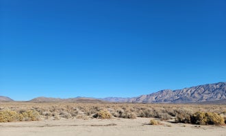 Camping near Eureka Dunes Primitive Campground — Death Valley National Park: Taboose Creek Campground, Big Pine, California