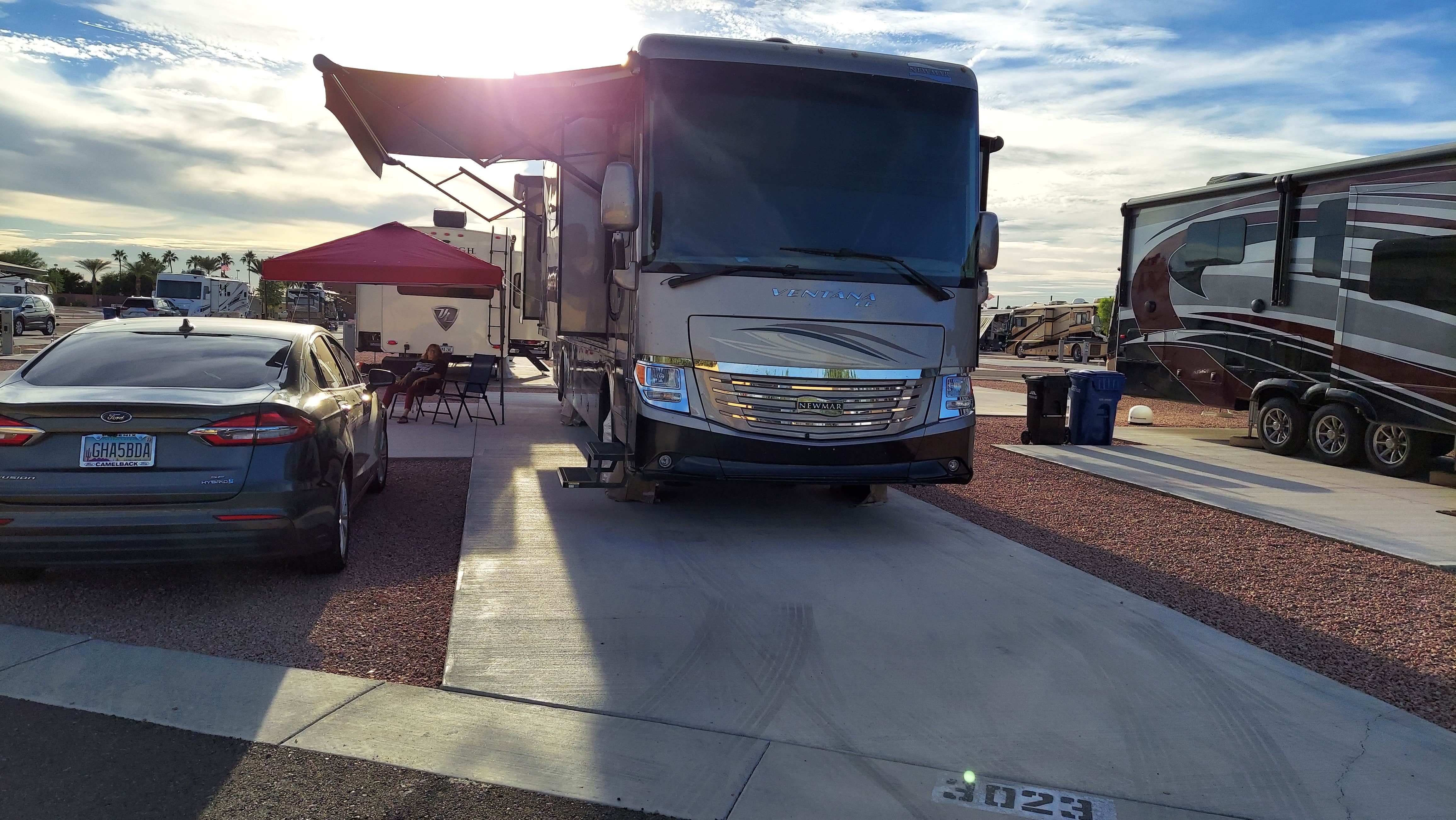 Neil C.'s photo of rv camping at Monte Vista RV Resort near Carefree, AZ
