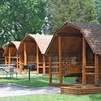 Mike T.'s photo of a cabin at Yogi Bear's Jellystone Park Resort At Six Flags near St. Ann, MO