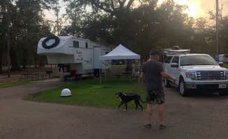 wendy's photo of camping with pets at Fontainebleau State Park Campground near New Orleans, LA