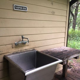 Camper sink was a nice amenity