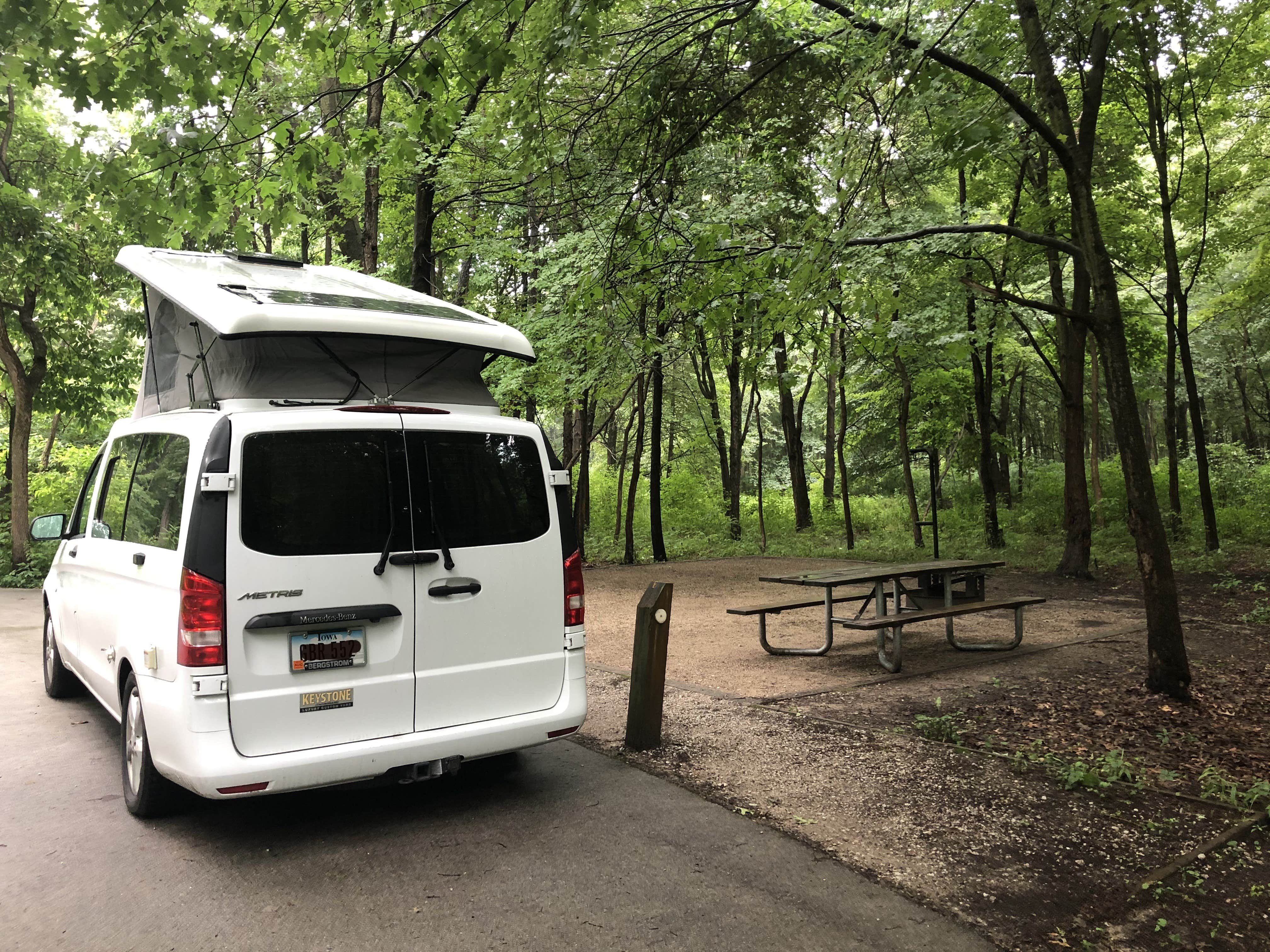 Lee D.'s photo of rv camping at Dunewood Campground — Indiana Dunes National Park near New Buffalo, MI