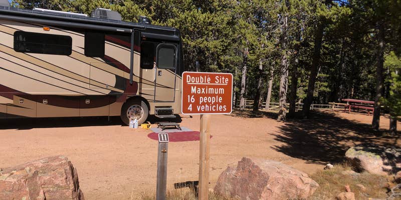 Camper submitted image from Porcupine Campground (WY)