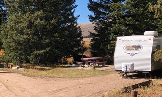 Camping near Barry's Landing & Trail Creek Campground — Bighorn Canyon National Recreation Area: Bald Mountain Campground, Shell, Wyoming