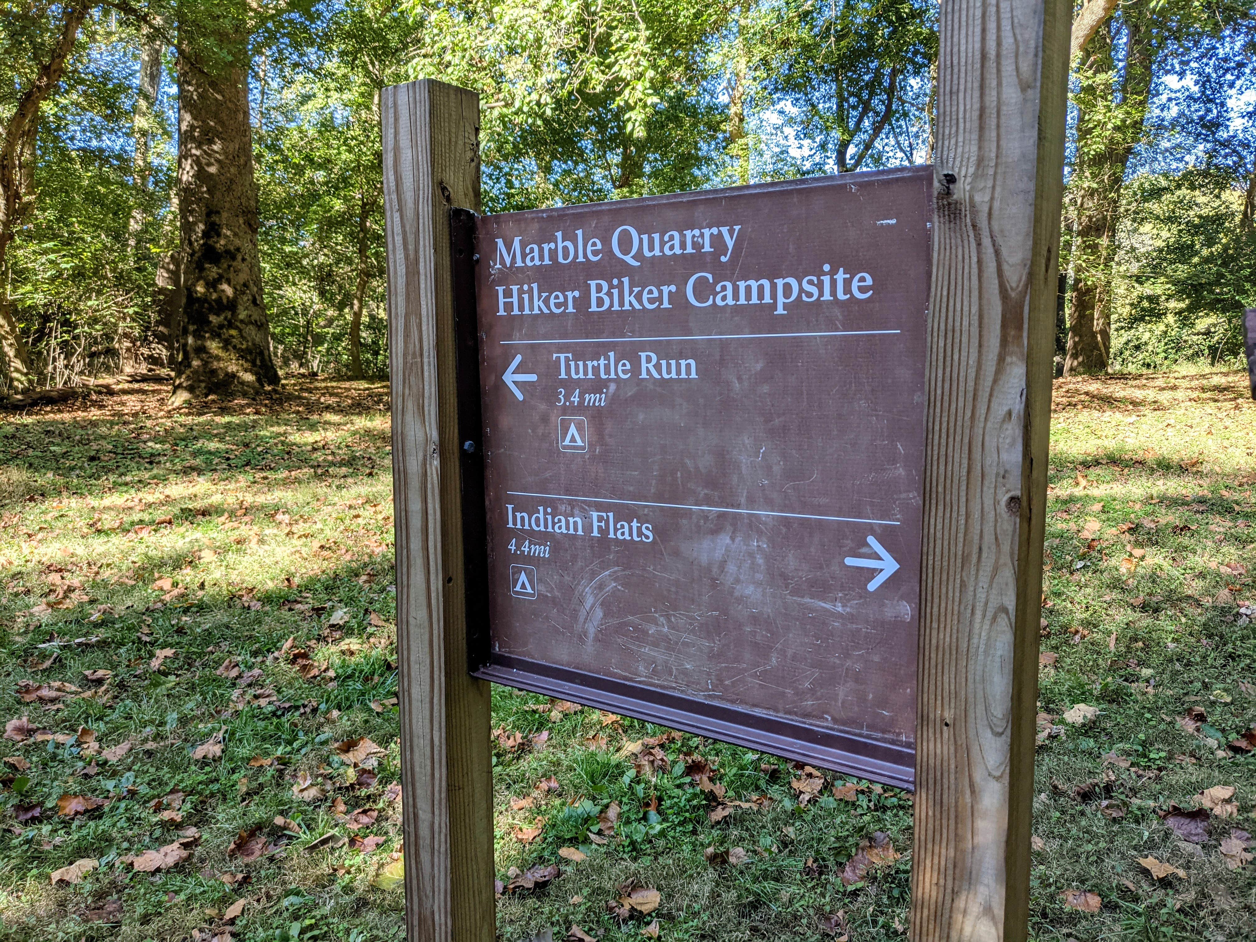 Camper submitted image from Marble Quarry Hiker-biker Overnight Campsite — Chesapeake and Ohio Canal National Historical Park - 3