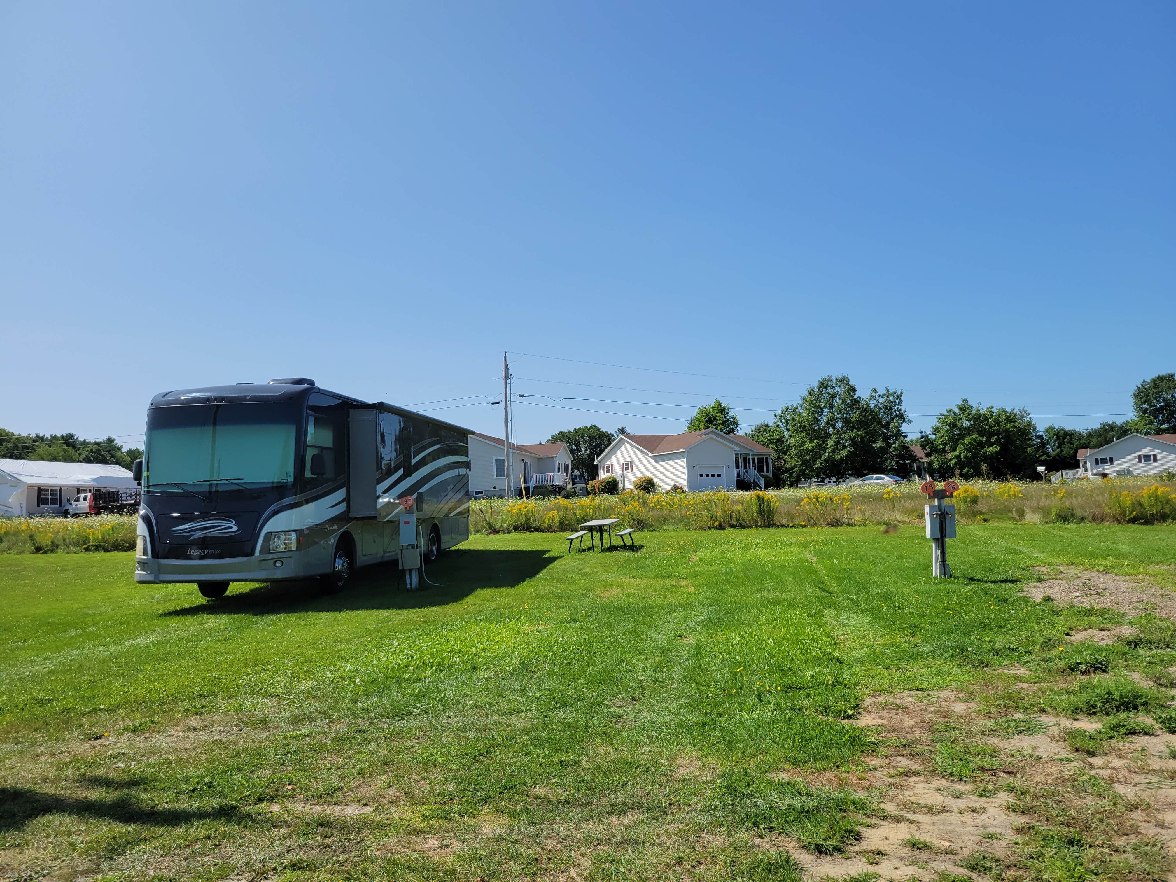 Nancy W.'s photo of rv camping at Pumpkin Patch RV Resort near Unity, ME