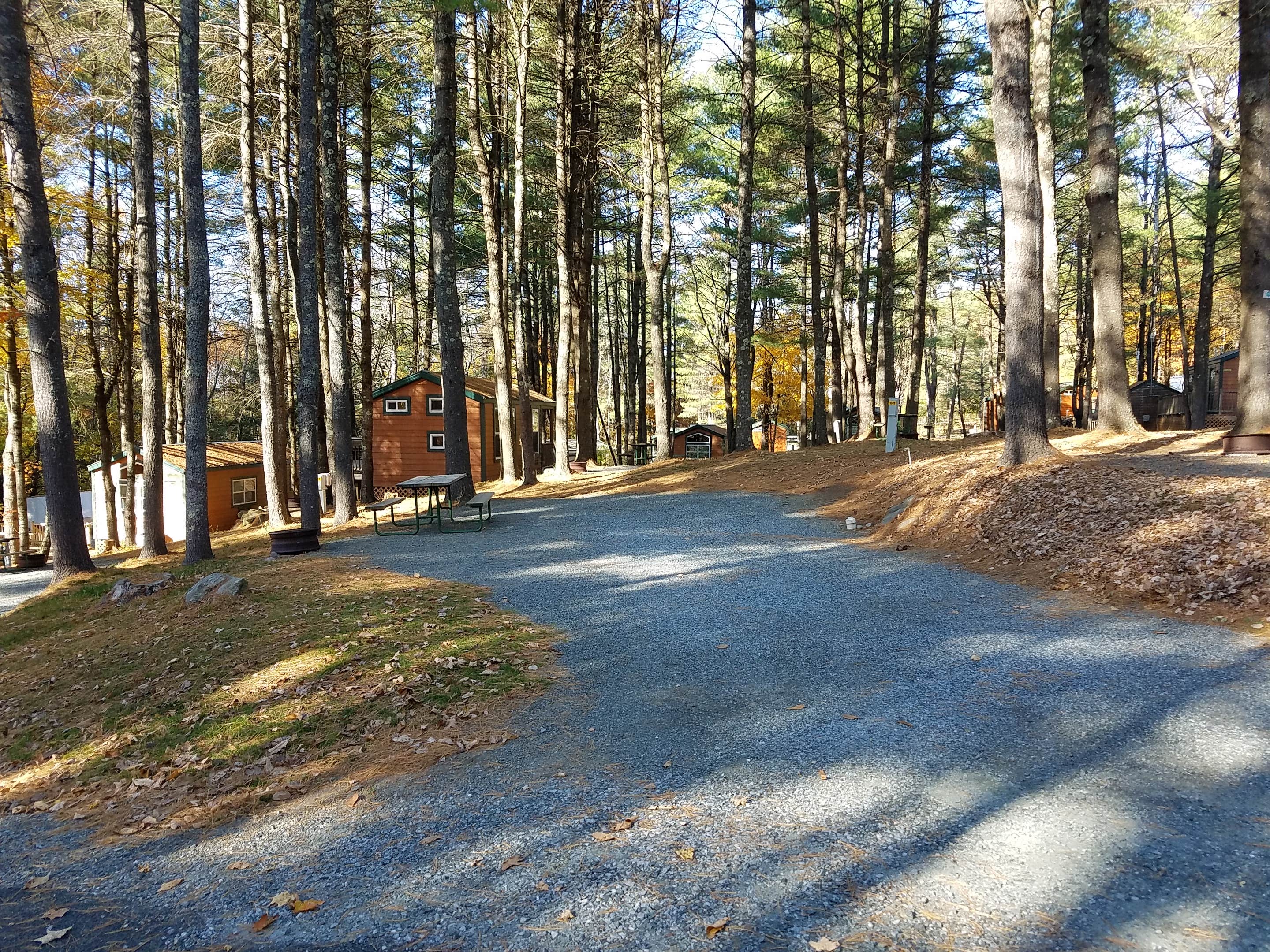 Nancy W.'s photo of a cabin at Quechee-Pine Valley KOA near Lyme, NH