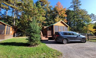 Nancy W.'s photo of a cabin at Old Orchard Beach Campground in Maine