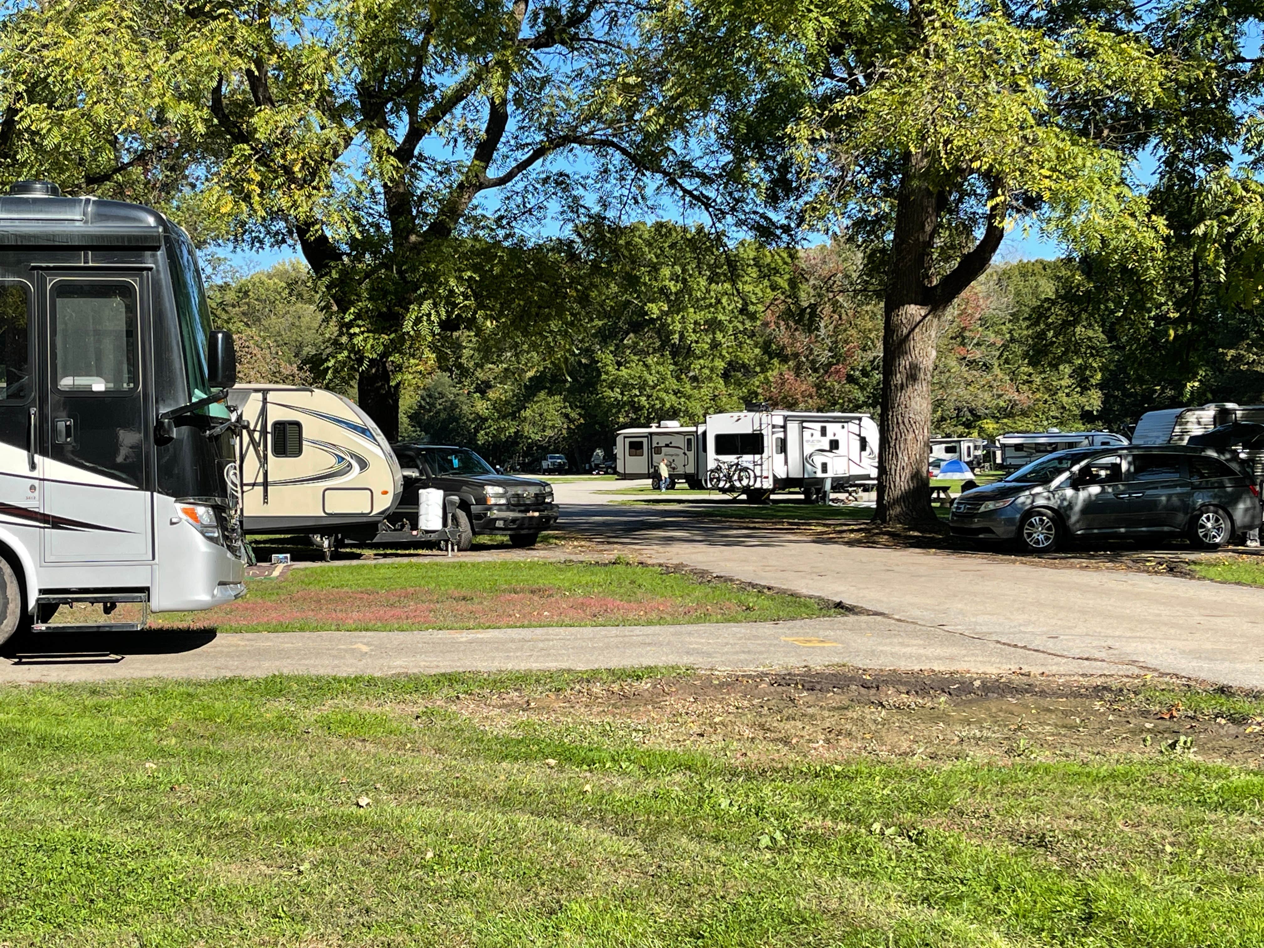 Lee D.'s photo of rv camping at Turkey Run State Park Campground near Bainbridge, IN