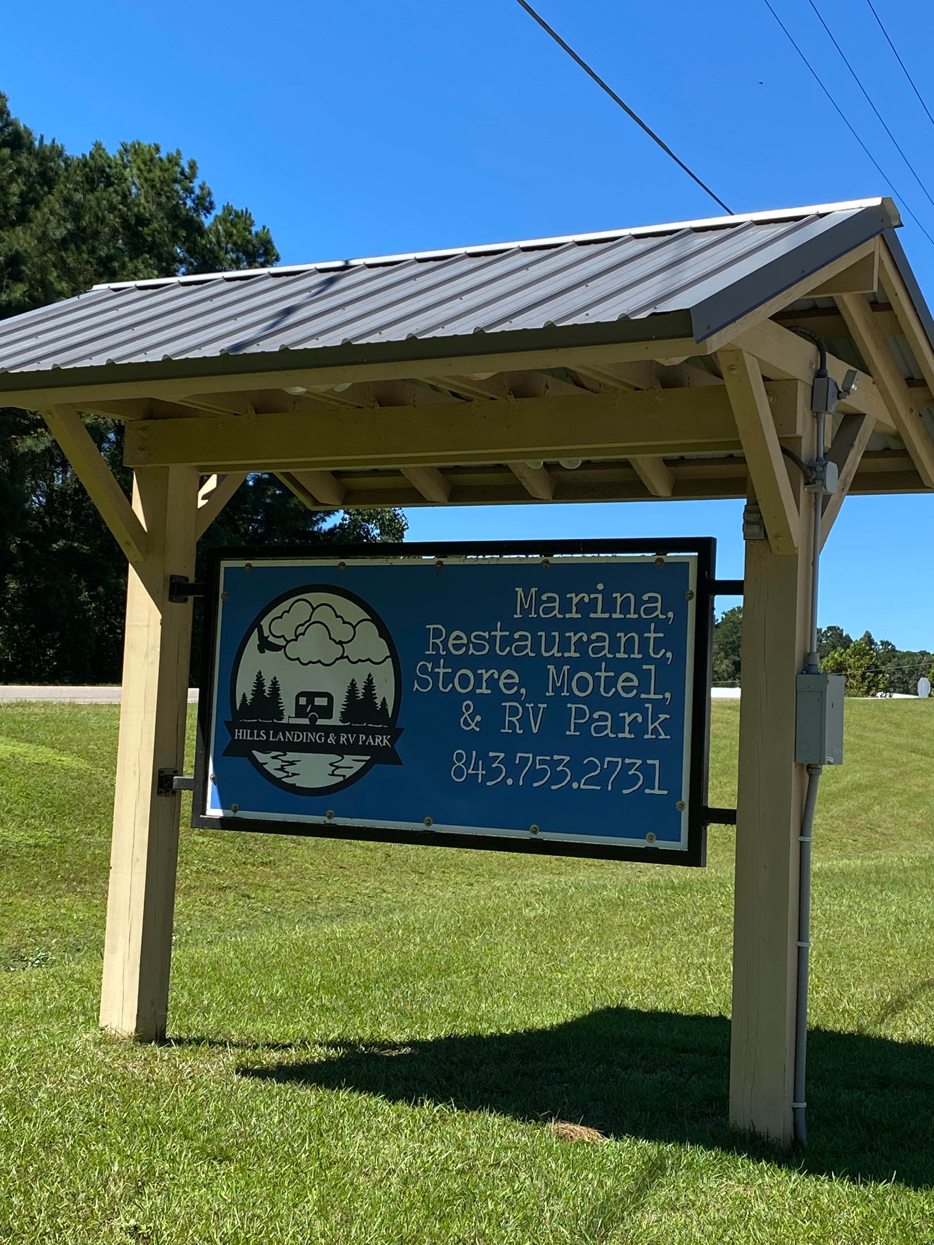 Camper-submitted photo at Hill's Landing & RV Park near Pinopolis, SC