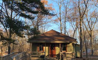 Stuart K.'s photo of a cabin at Hickory Hills Campground near Darien, WI