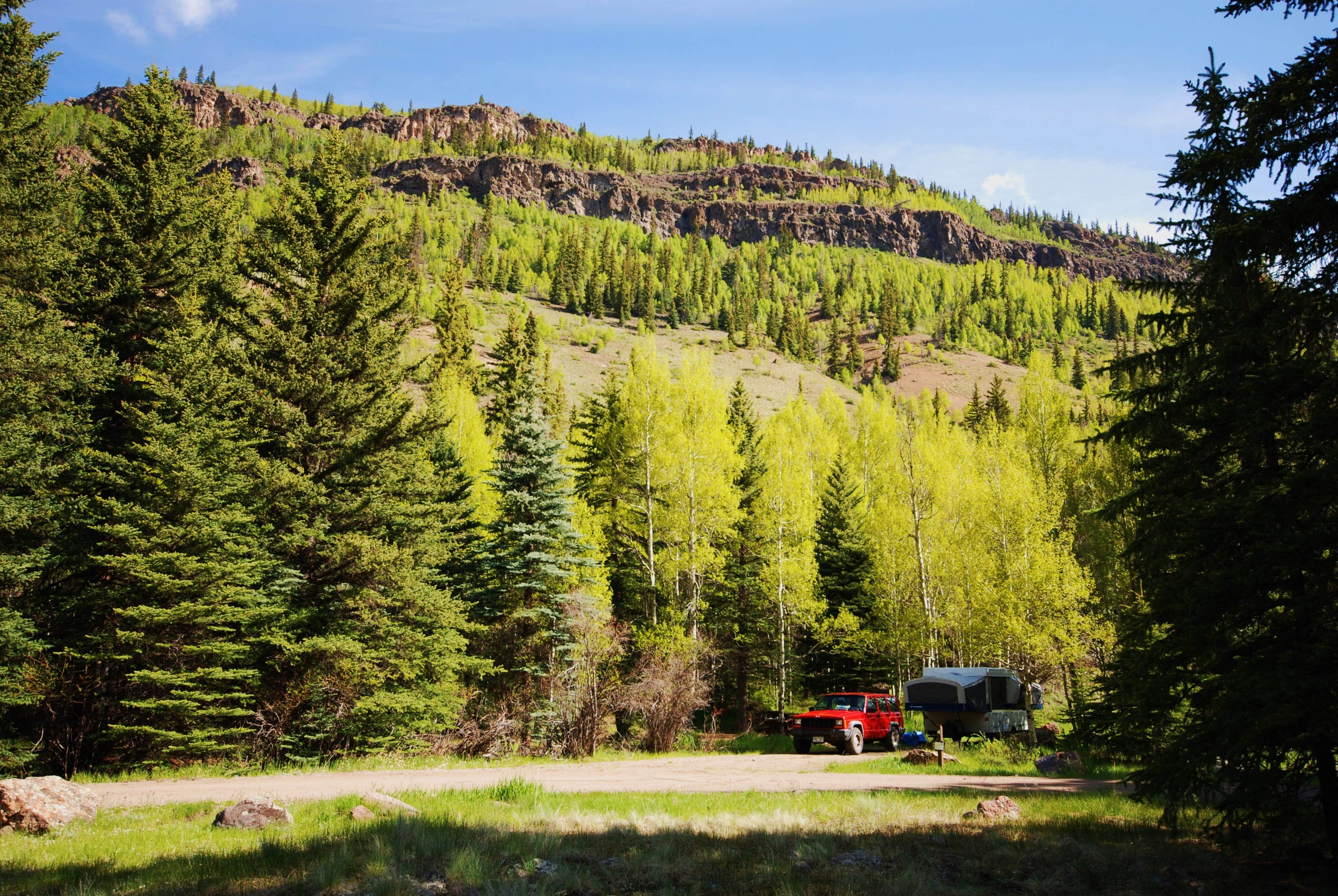 Camper submitted image from Rio Grande National Forest River Hill Campground - 2