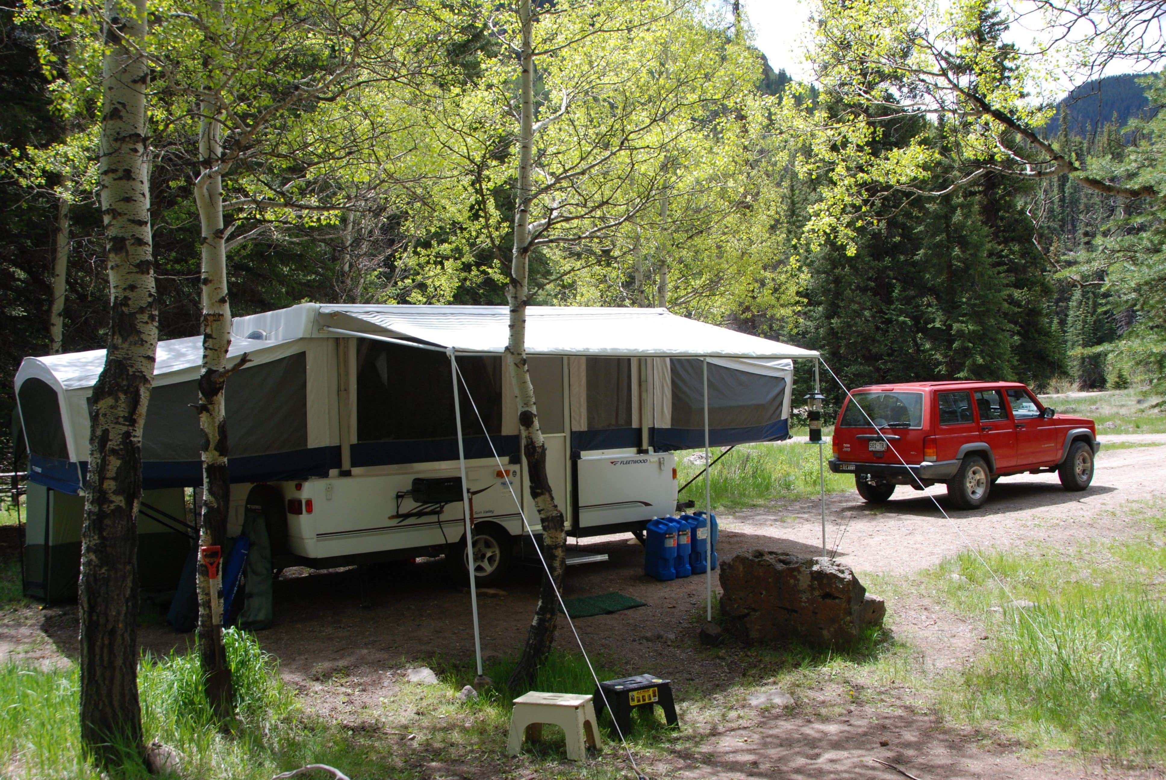 Prof K.'s photo at Rio Grande National Forest River Hill Campground near City of Creede, CO