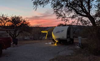 Laura F.'s photo of rv camping at Kickapoo Cavern State Park Campground near Amistad National Recreation Area