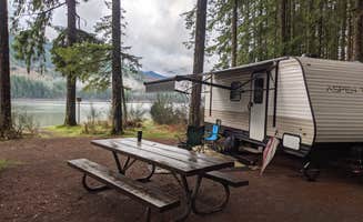 Chris J.'s photo of rv camping at Swift Forest Camp near Gifford Pinchot National Forest