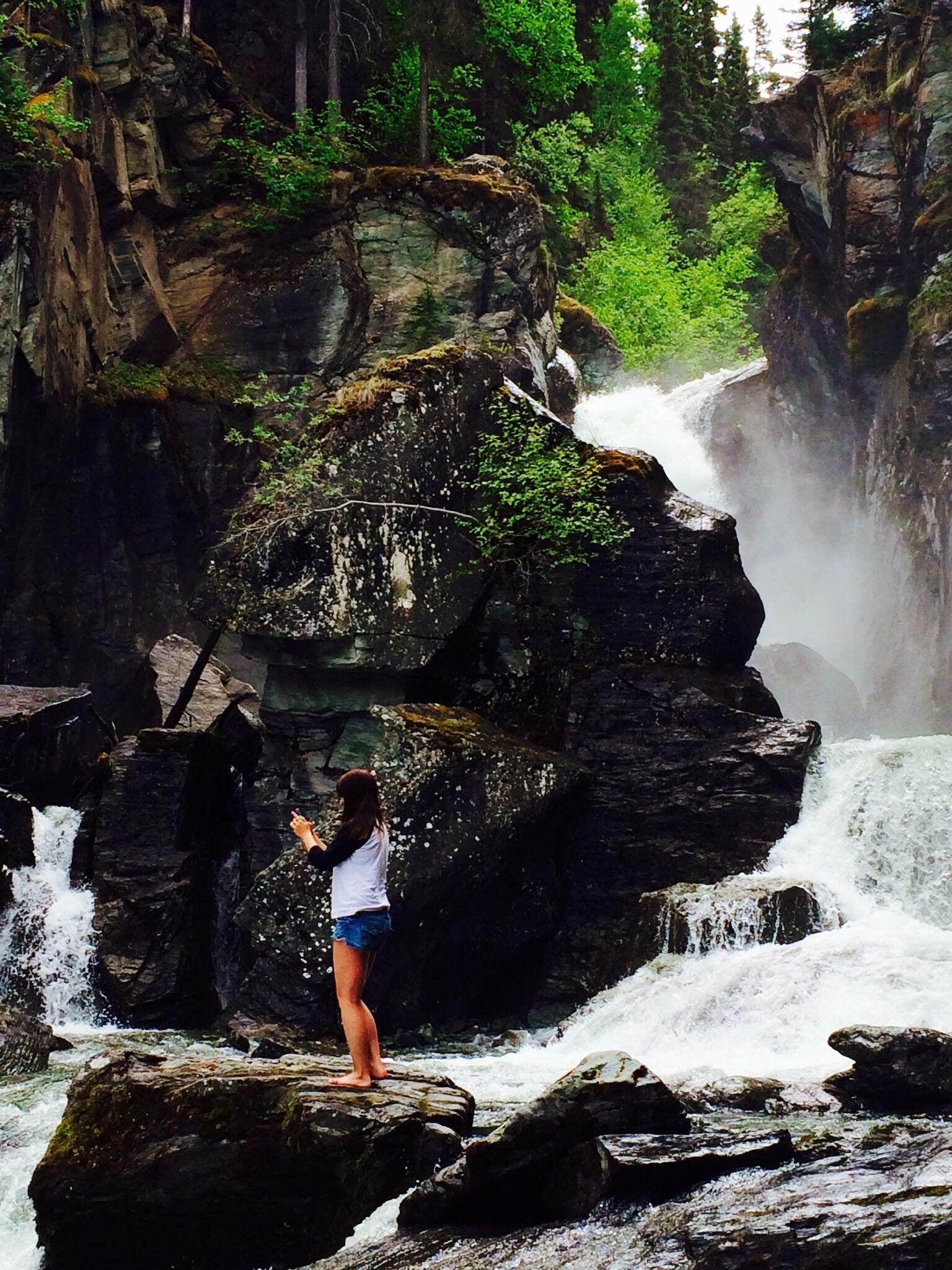 Camper-submitted photo at Liberty Falls State Recreation Site near Copper Center, AK