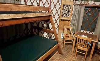 Kaysha R.'s photo of glamping accommodations at Nehalem Bay State Park Campground near Neskowin, OR