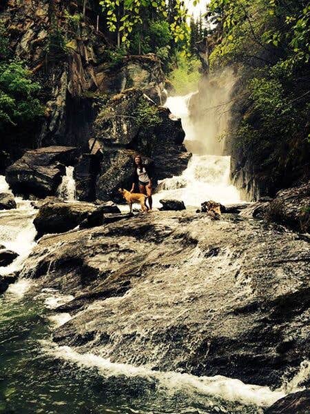 Camper-submitted photo at Liberty Falls State Recreation Site near Copper Center, AK