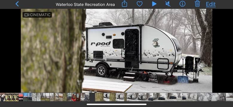 Camper-submitted photo at Portage Lake Campground — Waterloo Recreation Area near Pleasant Lake, MI