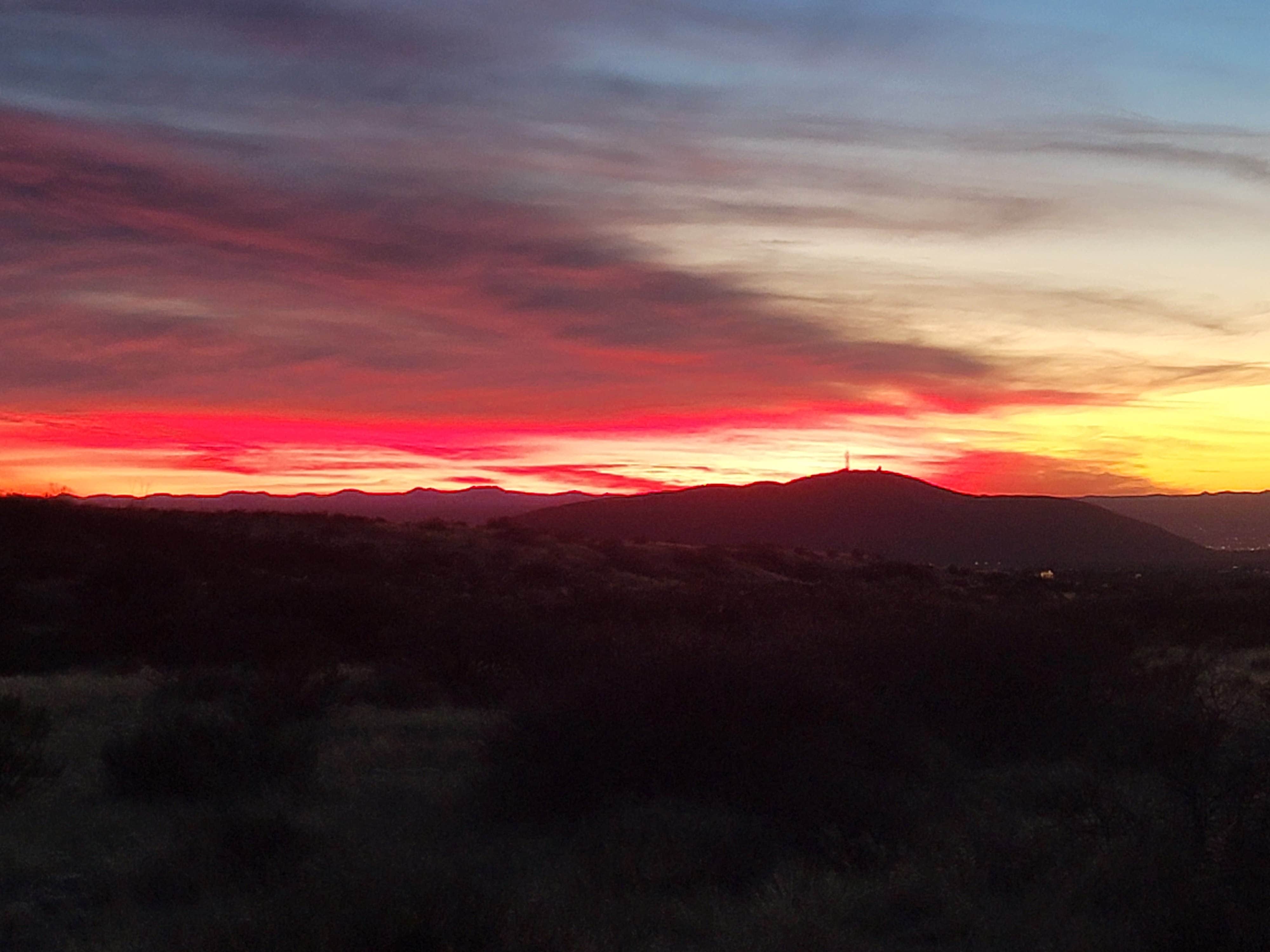 Bruce's photo of a dispersed camping area at Sierra Vista near Salem, NM