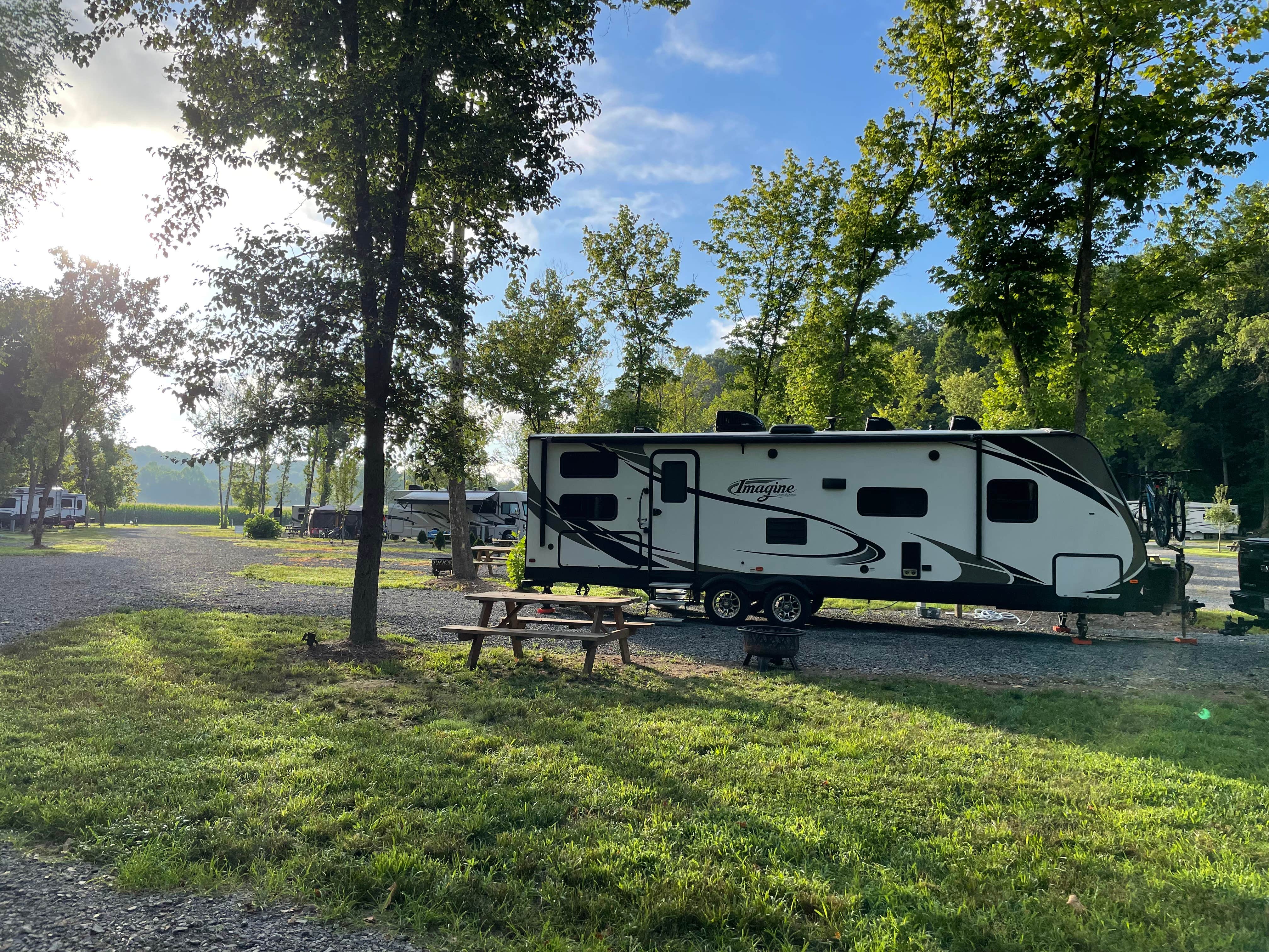 Stephanie H.'s photo of rv camping at Riverwalk RV Park near Fleetwood, NC