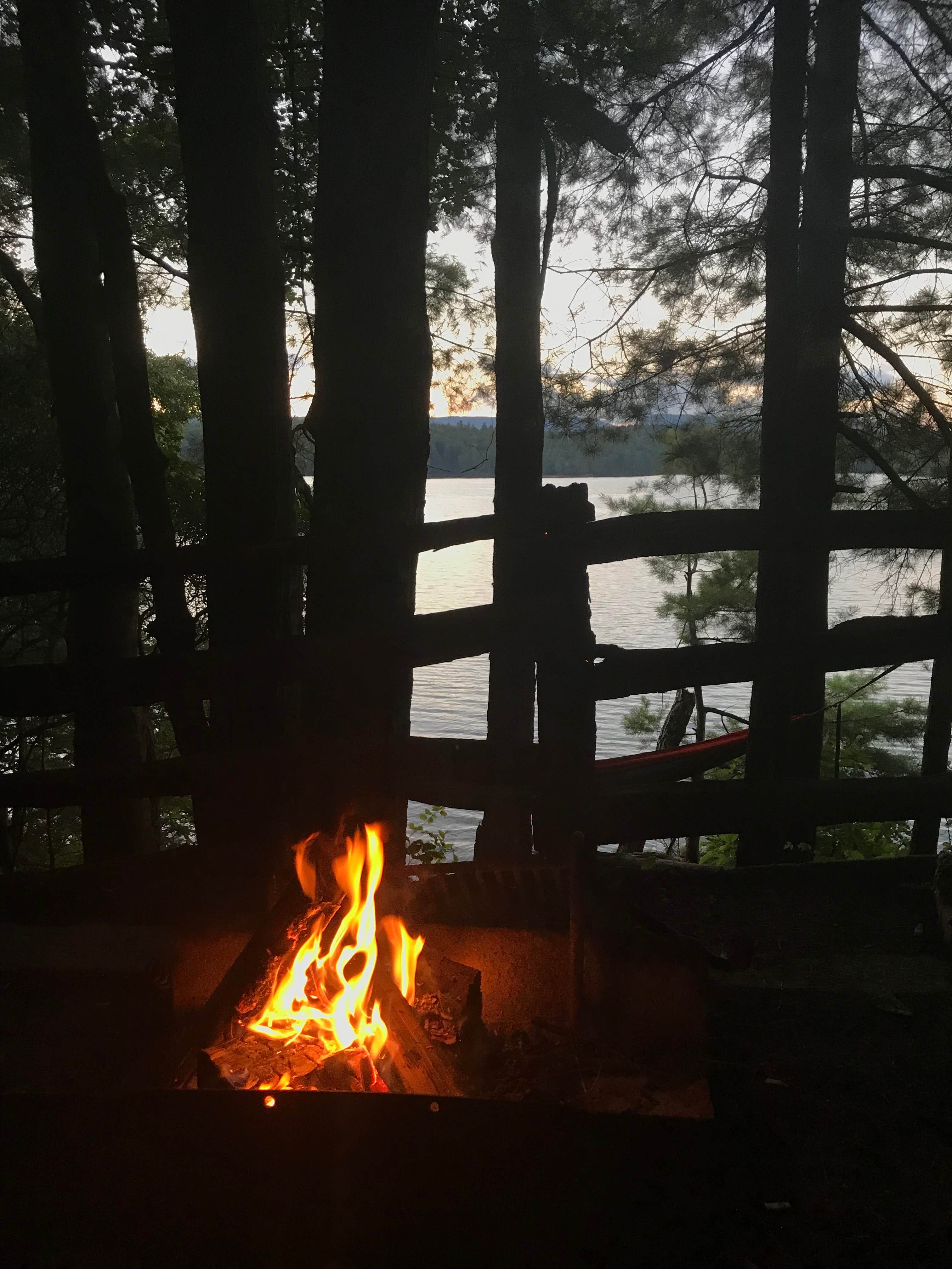 Kala T.'s photo at Canoe Landing Group Campsite — James River State Park in Virginia