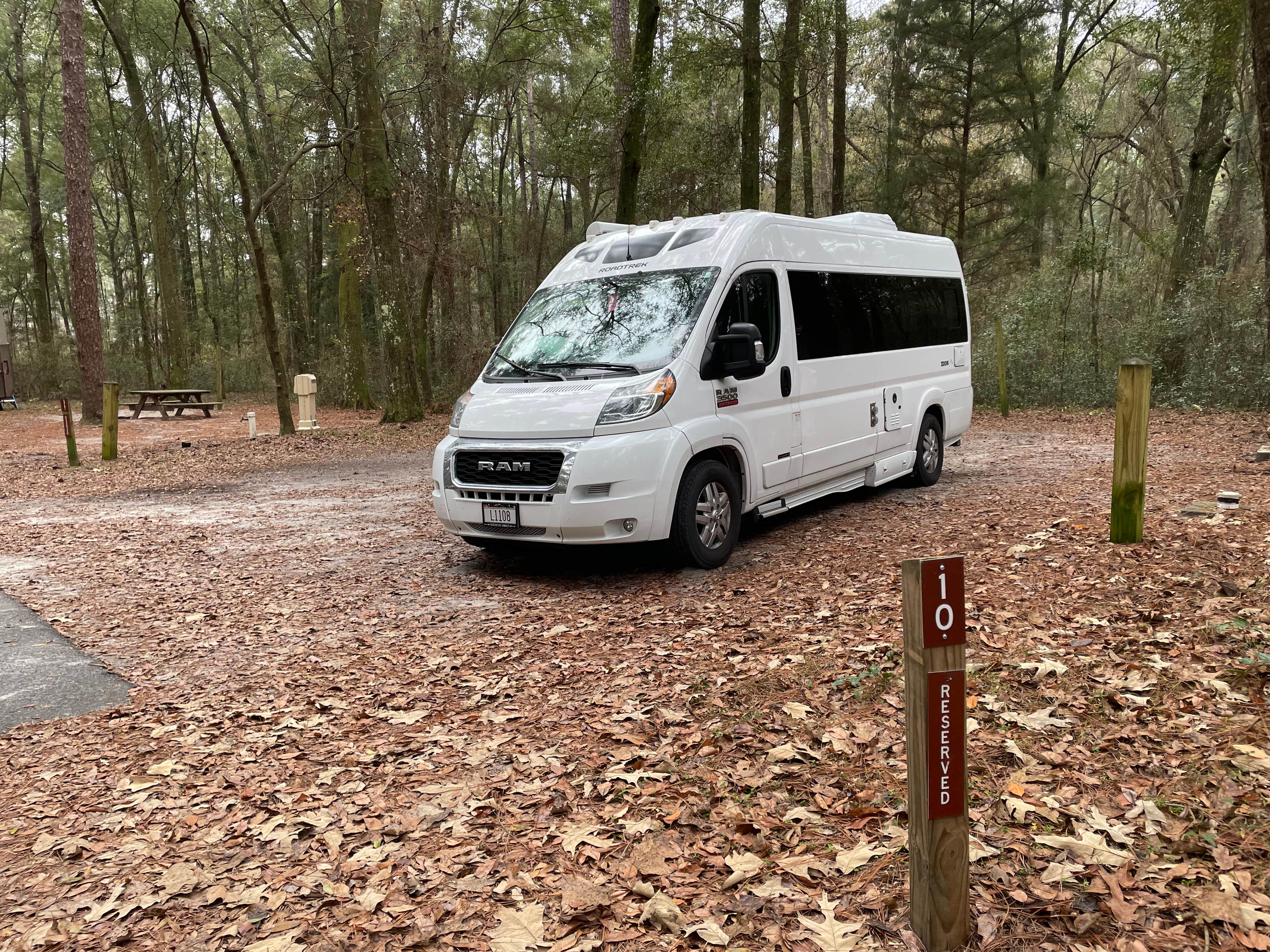 Denise's photo of rv camping at Suwannee River State Park Campground near Lake Park, GA