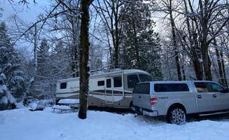 Corrie C.'s photo of rv camping at Mt Hood Village Resort near Columbia River Gorge National Scenic Area