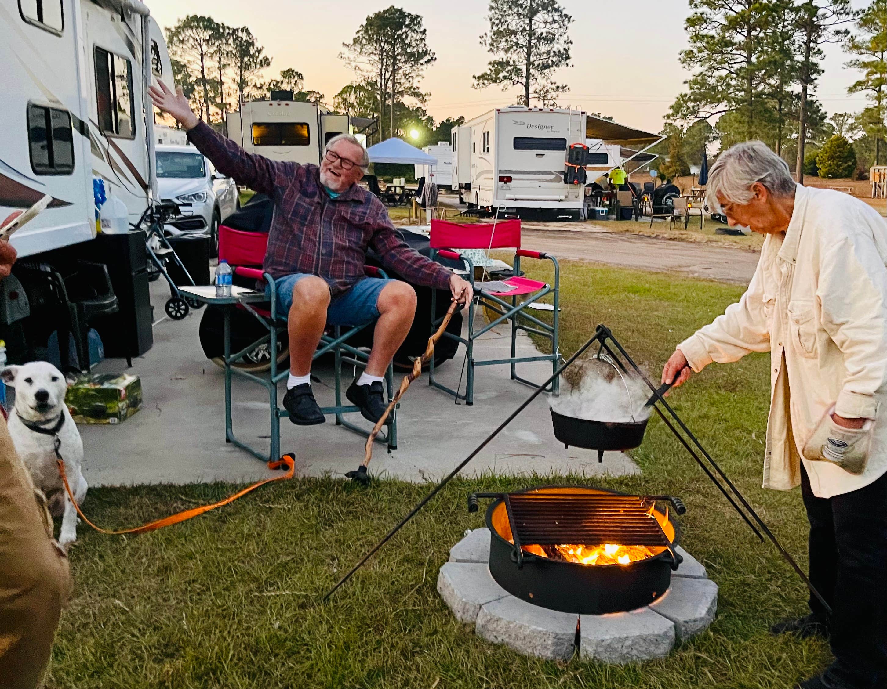 Patricia M.'s photo of rv camping at Sandy Ridge Campground & RV Resort near Leland, NC
