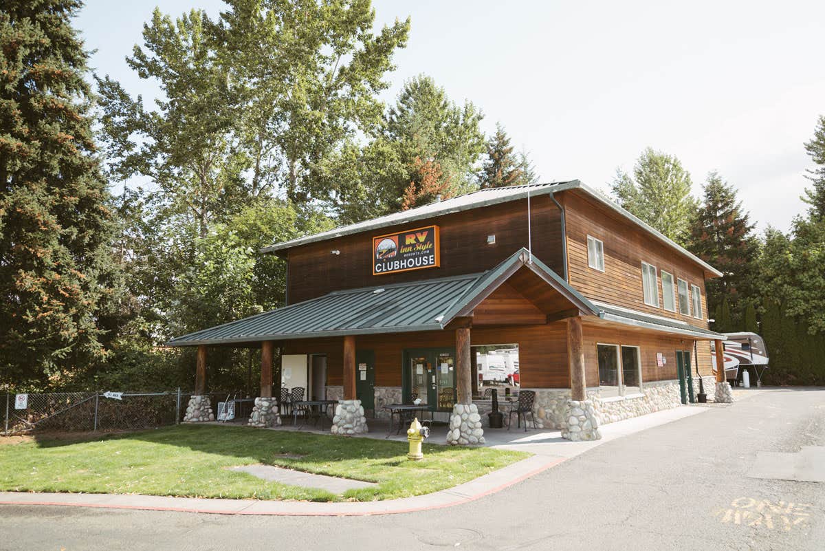 Camper-submitted photo at Vancouver RV Park near Woodland, WA