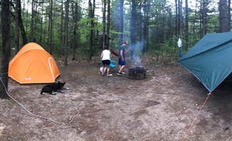 Halie C.'s photo at Jewell Lake Campground near Curran, MI