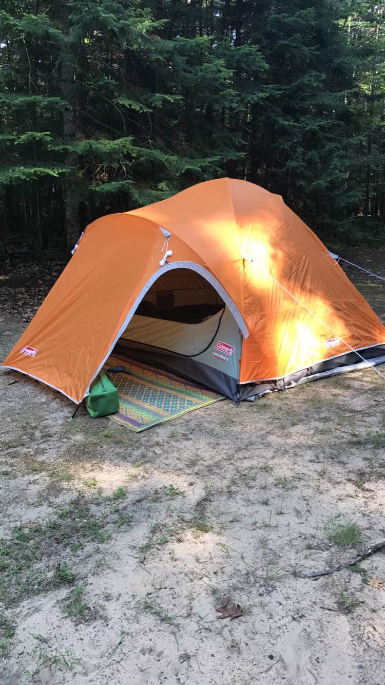 Camper-submitted photo at Blind Sucker #1 State Forest Campground near Grand Marais, MI