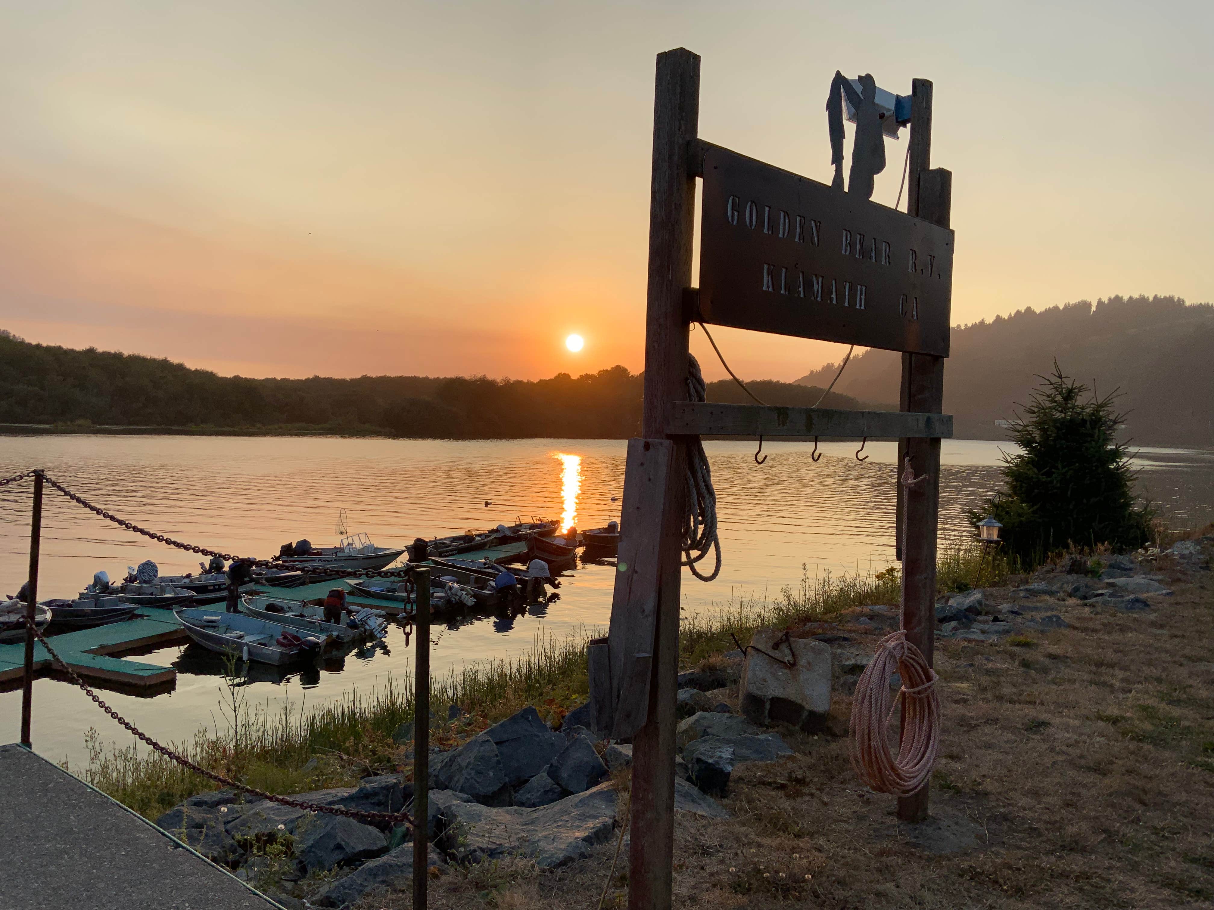 Camper-submitted photo at Golden Bear RV Park near Klamath, CA