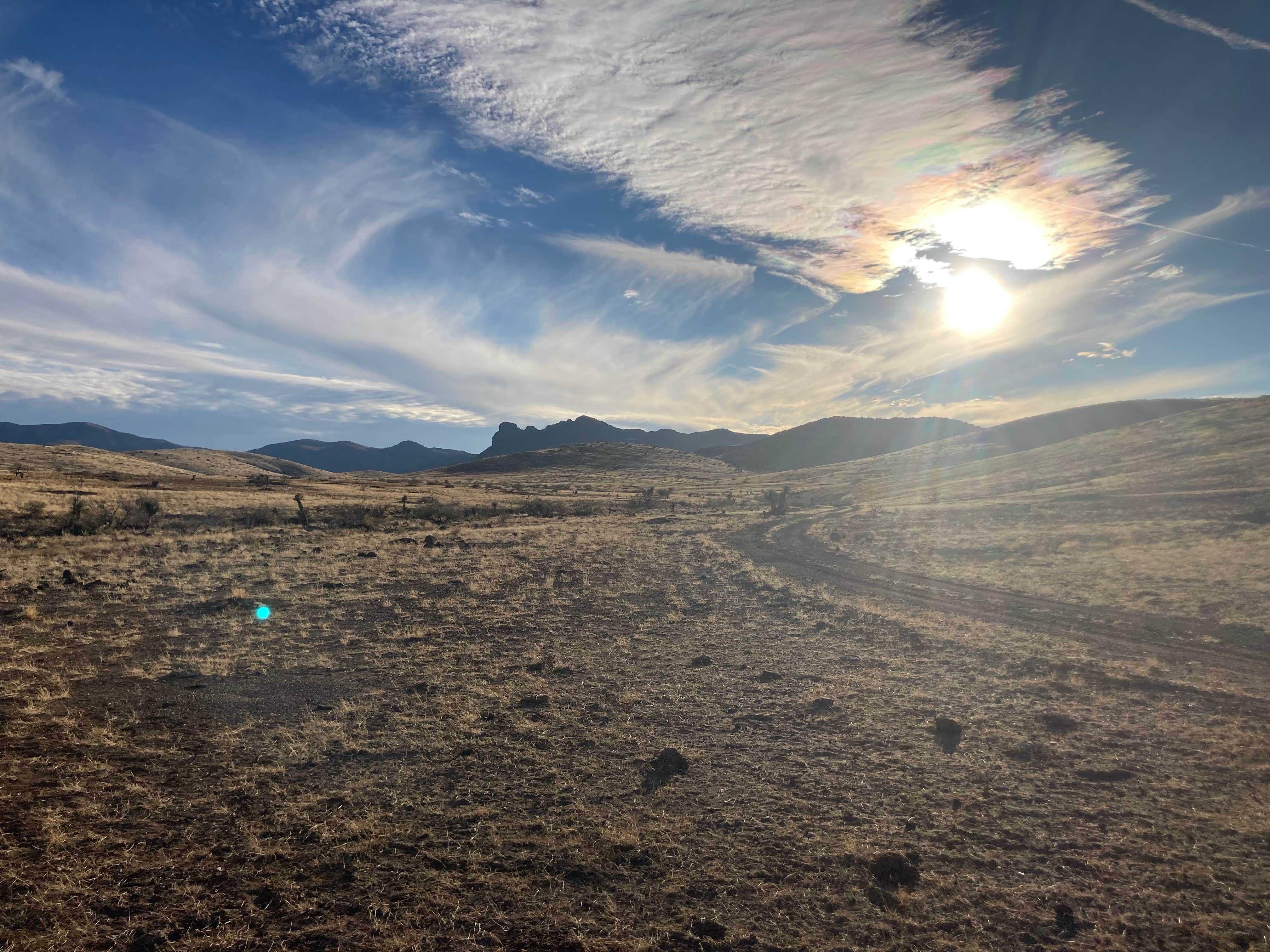 Dan N.'s photo of a dispersed camping area at Round Mountain Rockhound Area - Dispersed near Animas, NM