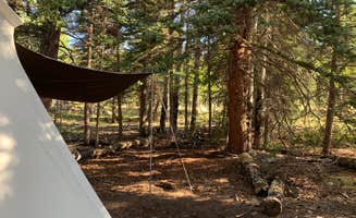 Doug C.'s photo of tent camping at Staunton State Park Campground near Foxfield, CO