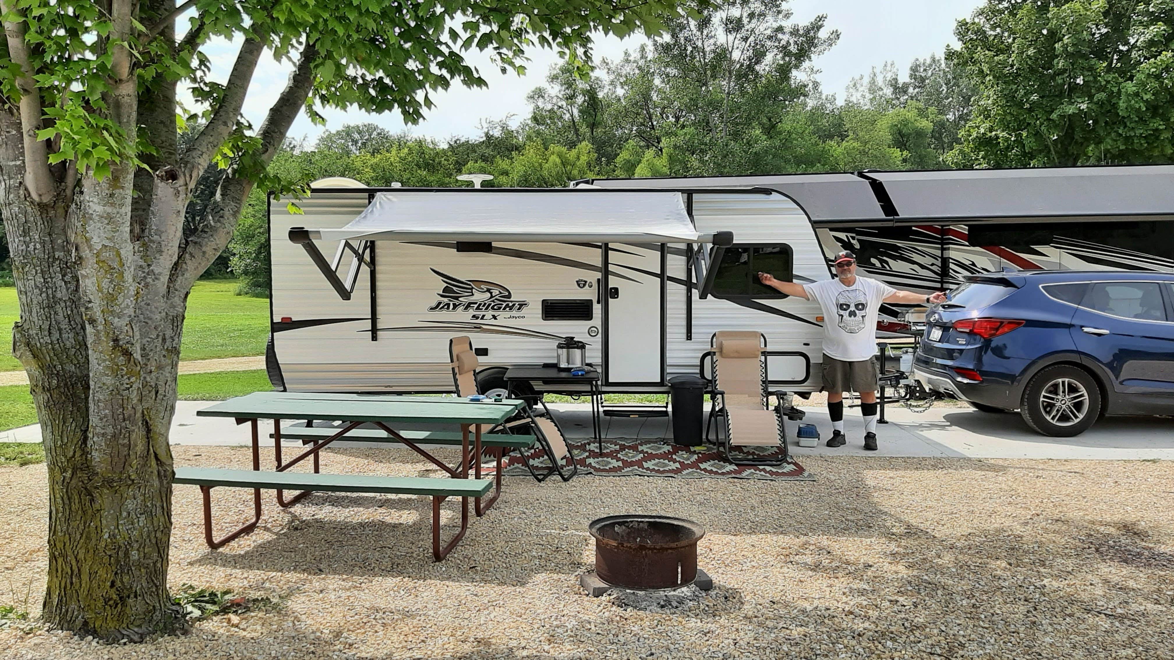 Camper-submitted photo at Mendota Hills Campground near Shabbona, IL