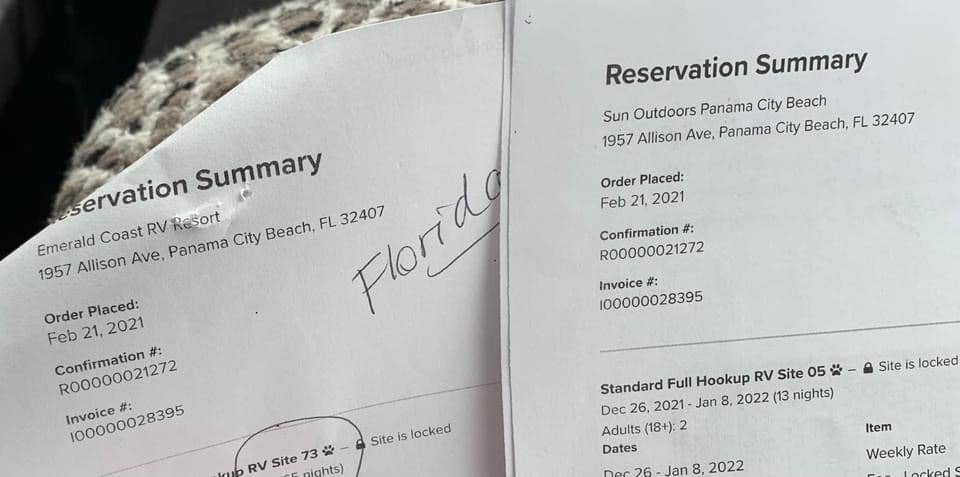 Camper-submitted photo at Emerald Coast RV Beach Resort near Mexico Beach, FL