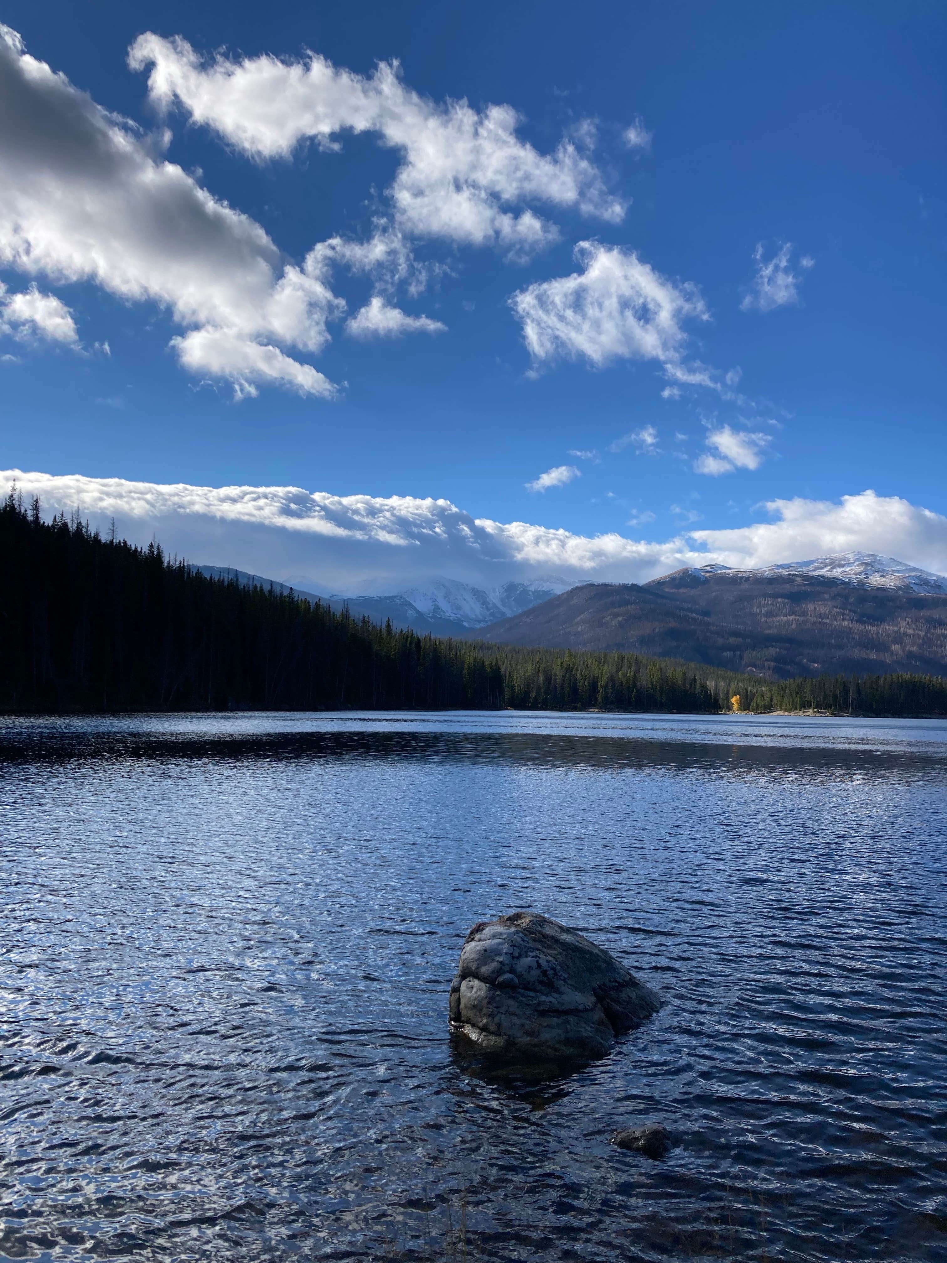 Cody L.'s photo of a dispersed camping area at Barns Meadow Reservoir near Cowdrey, CO