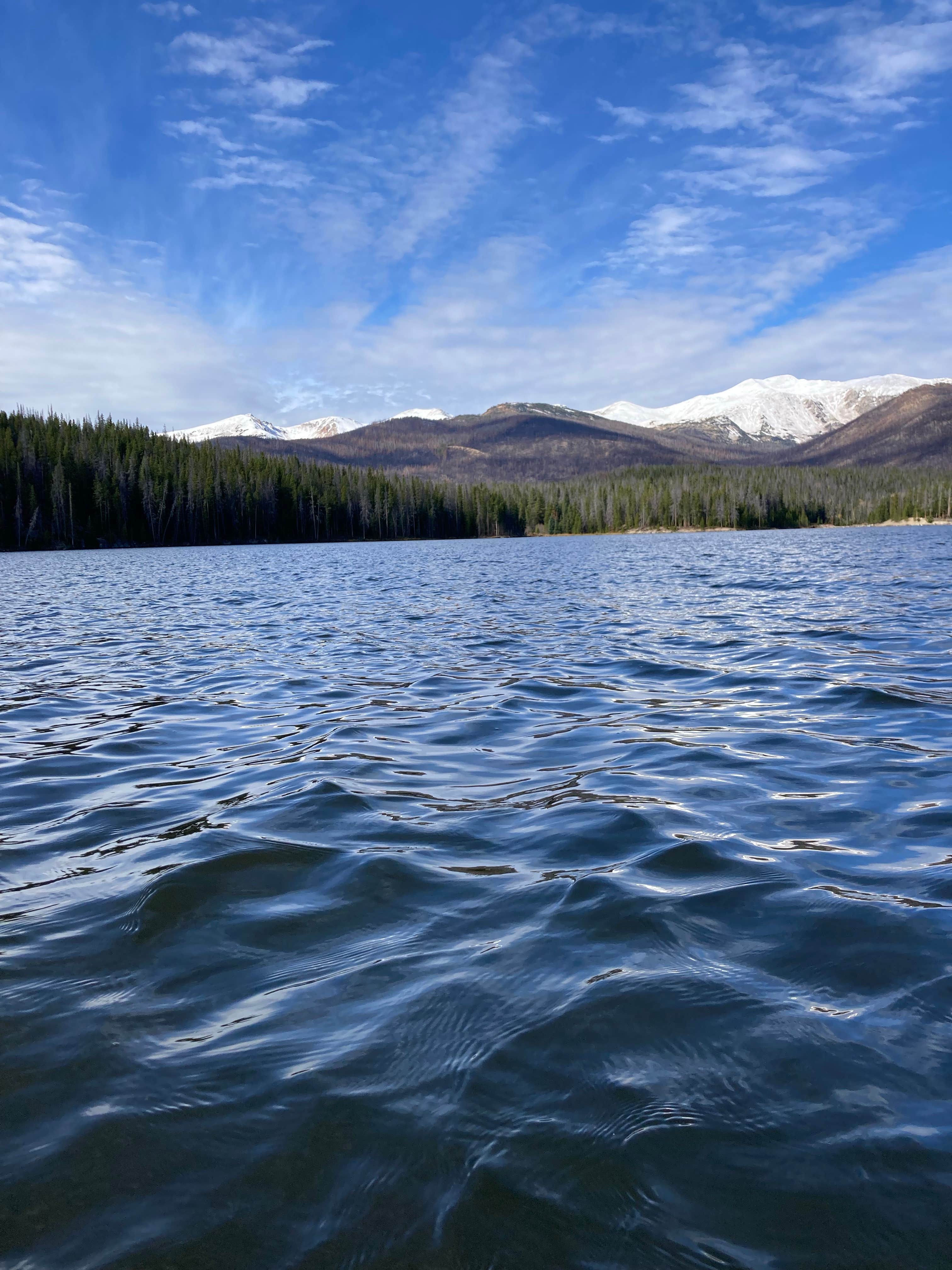 Camper-submitted photo at Barns Meadow Reservoir near Gould, CO